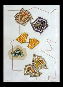 Es otro mundo. Tec. mixta. 0.50 m x 0.70 m