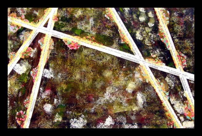 Vista Aerea. Pintura. 0,80 x 0,60 m. 2009